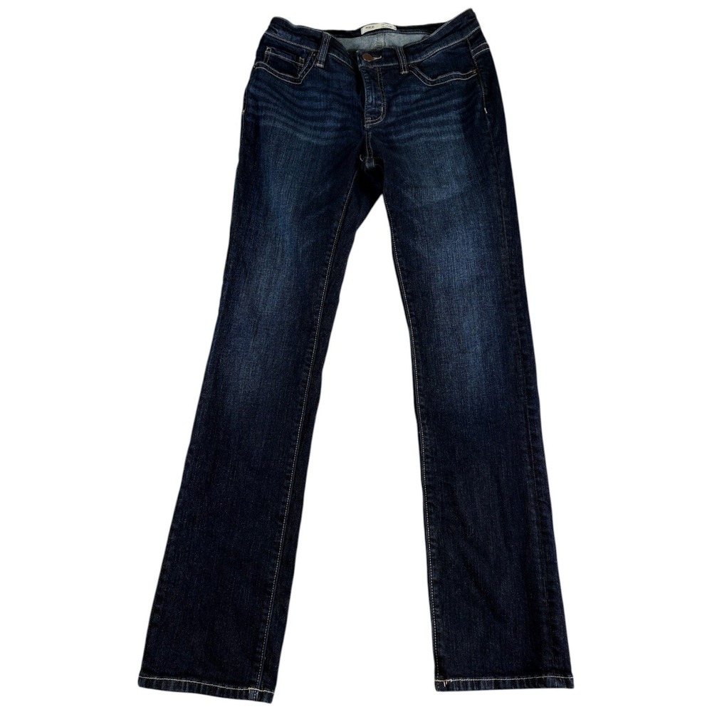 Buckle BKE Payton Universal Fit Straight Jeans Women 27x32 Blue Stretch Mid Rise